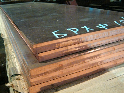 Бронзовая полоса БрХ